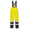 Pantalon de pluie S782 (anti-flammes) jaune/marine M